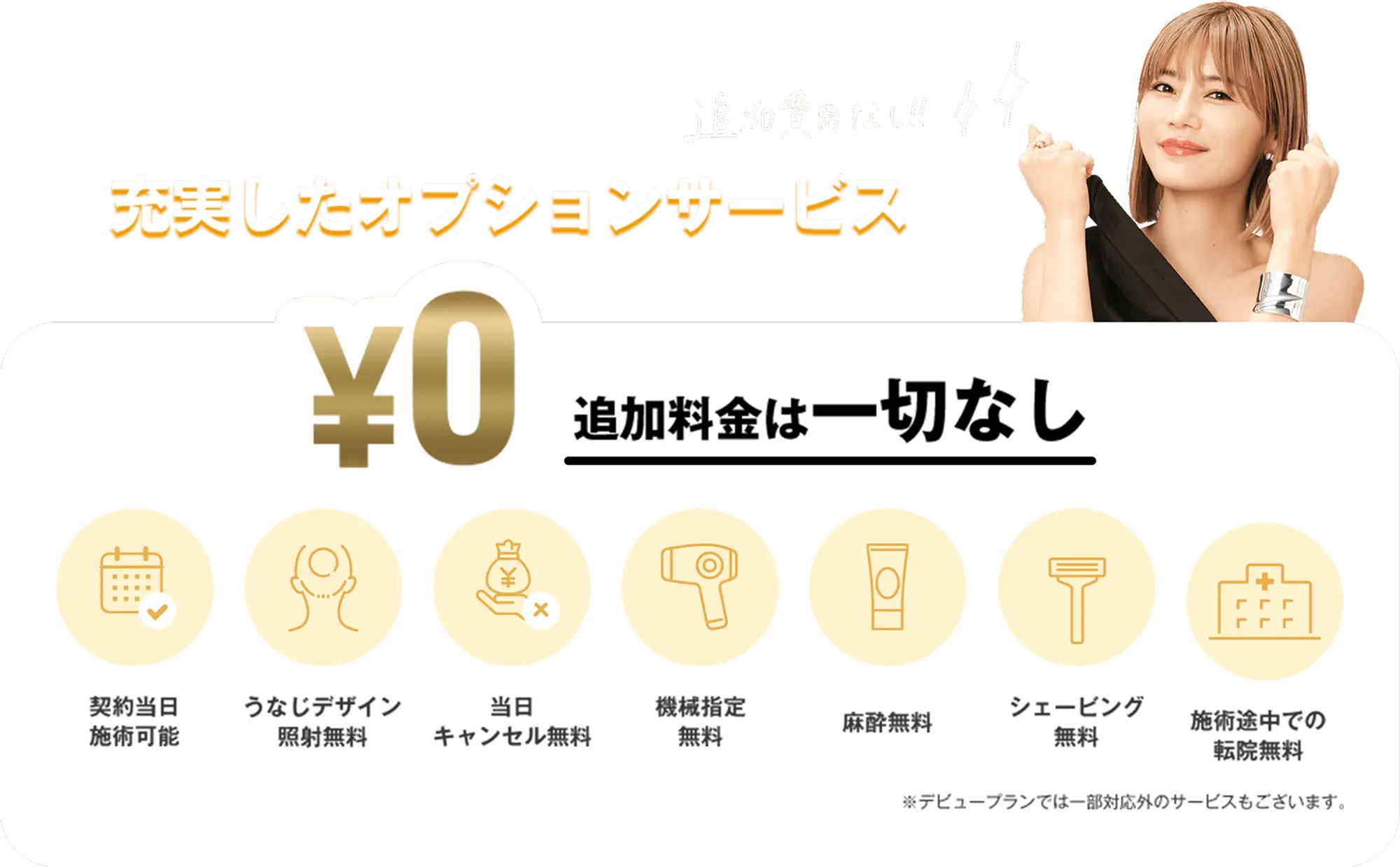 医療機関なので、もしもの肌トラブルにも素早い対応が可能