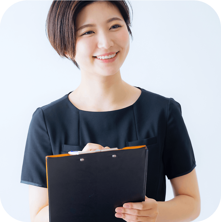 女性スタッフによるカウンセリング