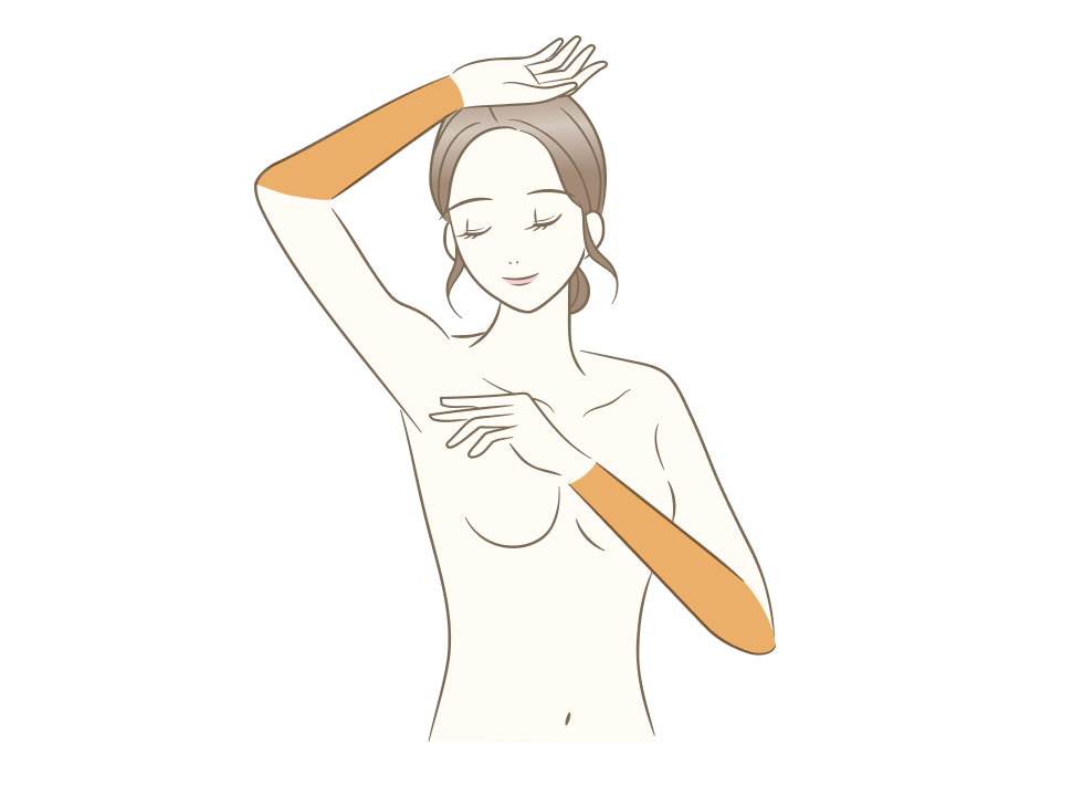 ひじ下（ひじ〜手首）脱毛